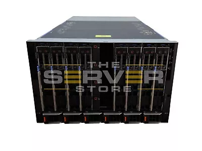 Dell PowerEdge MX7000 CTO W/ 8x Barebone MX740c NVMe Blades H730p 6x 3000W Rails • $5699