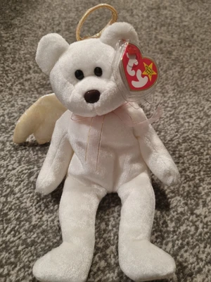 £1.99 • Buy 1998 TY Beanie Baby HALO RARE  Brown Nose Bear