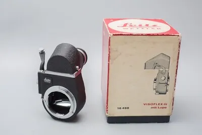 Leica Leitz Wetzlar Visoflex III W/ Prism Finder M Mount For Rangefinder • $306.90