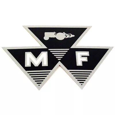 MF Models: Mylar Decal 6  1-Piece Triple Triangle Logo Fits Massey Ferguson • $15.32