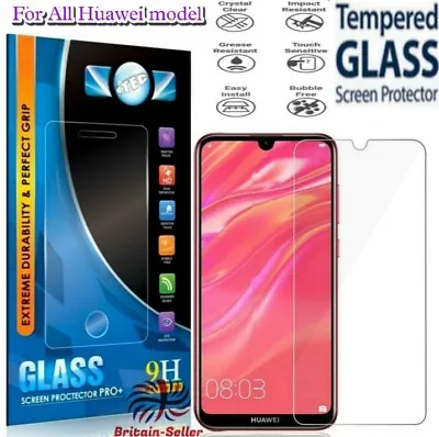 For Huawei P20 P30 P40 Pro Lite Protection Tempered Glass Screen Protector • £0.99