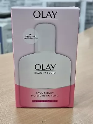 Olay Classic Beauty Fluid Care Moisturiser Normal Dry Combination Skin  200 Ml • £10.49