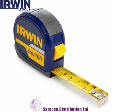 Irwin 5m 16ft Metric Imperial Tape Measure - 10507788 • £6.95