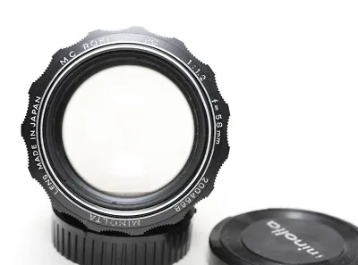 Minolta MC Rokkor-PG 58mm F/1.2 Manual Focus Lens • $350