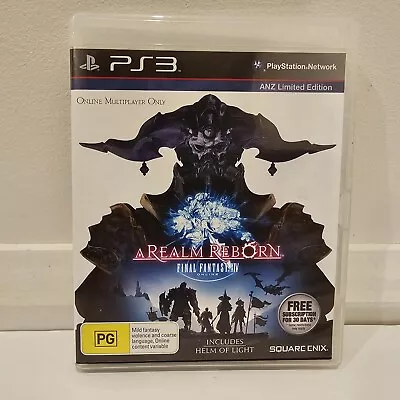 Final Fantasy XIV Online: A Realm Reborn Sony PS3 • $19.88