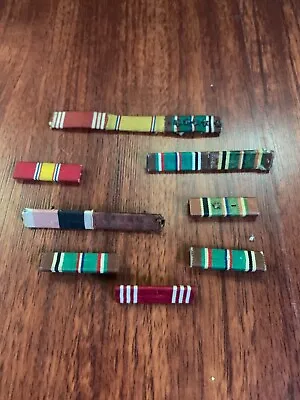 Mixed Lot Of Military Ribbon Bar Pins! Lot # 2! • $8.75