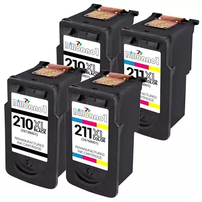 Printer Ink Cartridge For Canon PG-210XL CL-211XL Fits PIXMA IP2700 IP2702 • $30.95