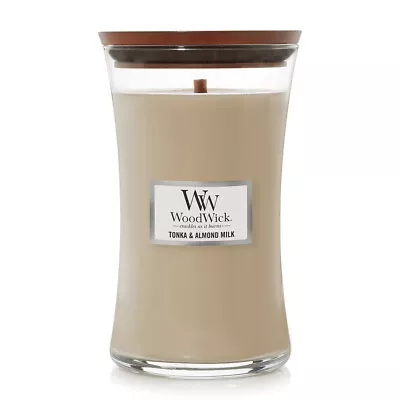 WoodWick Tonka & Almond Milk Large Scented Candle • £32.54