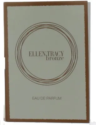 Bronze By Ellen Tracy For Women Miniature EDP Perfume Spray 0.03 Oz. Vial • $5.93