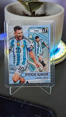Lionel Messi -Argentina- Pitch Kings Panini Donruss FIFA 22-23 • £6.50