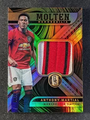 2019-20 Panini Gold Standard ANTHONY MARTIAL 1/40 Patch AU Molten Man Utd #MM-AM • $1.99