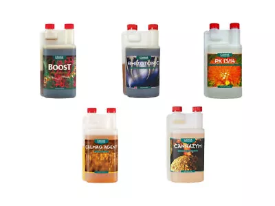 £14.95 • Buy Canna Additive Range Boost Rhizotonic Cannazym PK 13/14 CalMag 1L Hydro Nutrient