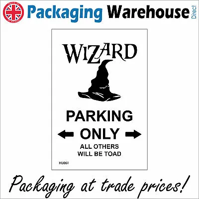 £38.96 • Buy Hu061 Wizard Parking Only All Others Will Be Toad Sign Fun Halloween Decoration