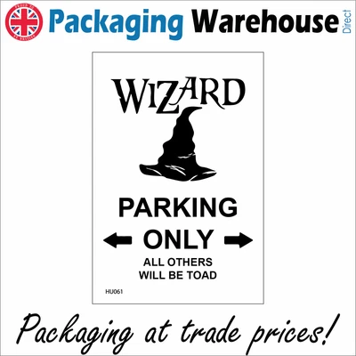£38.96 • Buy Hu061 Wizard Parking Only All Others Will Be Toad Sign Fun Halloween Decoration