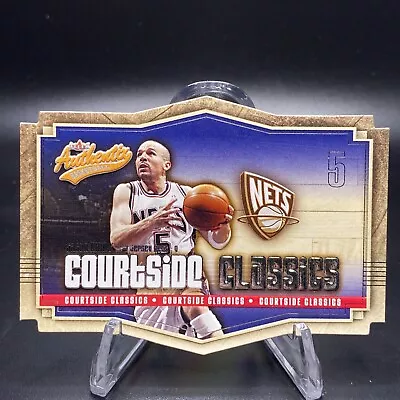 2003-04 Fleer Authentix Courtside Classics #9CC Jason Kidd  • $3.99