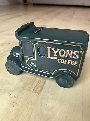 Lyons Coffee Wade Ceramic Moneybox Van • £36