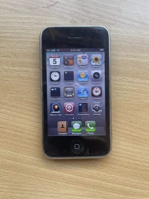 $49 • Buy Apple IPhone 3GS - 8GB - Black (Unlocked) A1303 (GSM) (AU Stock)