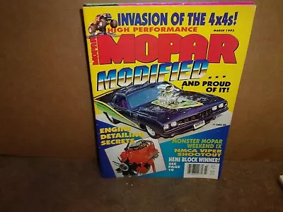 Mopar Action March 1995 Modified • $3