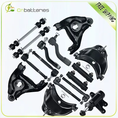 For 1993-2000 Chevy C1500 C2500 Complete 15pcs Front Control Arms Tie Rods Kit • $218.49