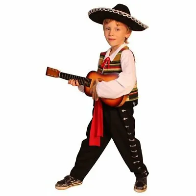Mexican Mariachi Kids Costume By Dress Up America • $24.99