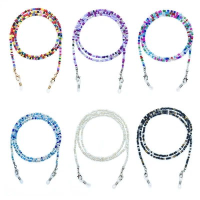 $2.42 • Buy Reading Eye Glasses Holder Chain Strap Rope Beaded Lanyard Sunglasses Cord