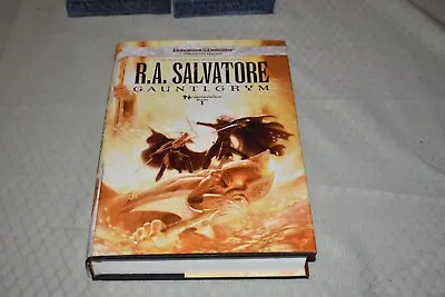Gauntlgrym By R.A. Salvatore (1st Edition/First Printing Hardcover Signed) • $42.99