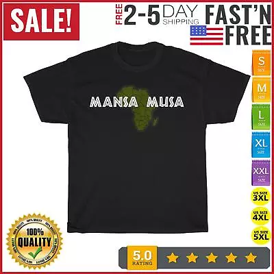 Mansa Musa Black History Month Vintage T Shirt Men Fashion 2023 Women T Shirt • $11.99