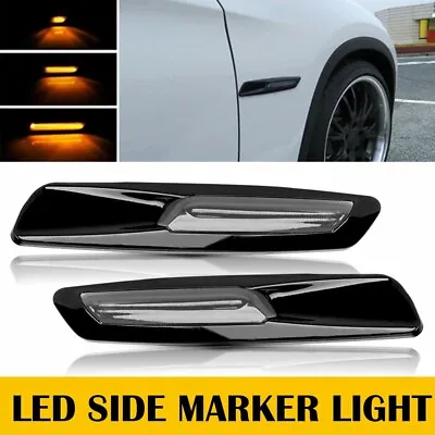 Fender Side Lamps Light Marker For BMW F10 2011-2016 F11 F18 5Series Turn Signal • $24.99