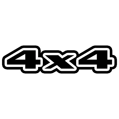 4x4 Sticker - Off-road Decal - Truck SUV RC Buy 1 Get 1 Free • $12.95