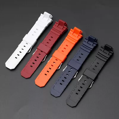 16mm Watch Band Strap For Casio AW-590/AW-591 AW-5230/AW-282B AWG-M100 • $7.88