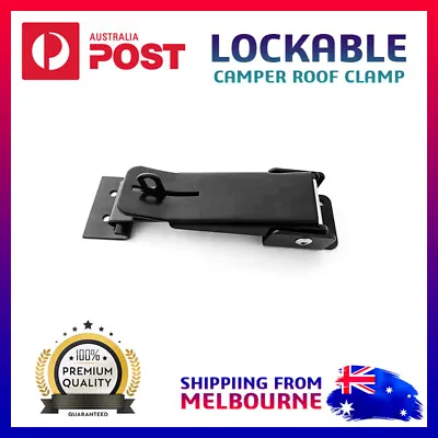 Black Toggle Roof Clamp J Hook For Pop Top Caravan Camper Trailer Jayco AU Made • $32.99