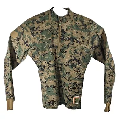 USMC Woodland Marpat Frog Shirt Size MR Medium Regular Flame Resistant Camo Digi • $212.50