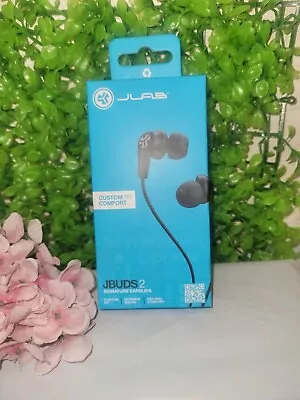 Jlabs Jbuds 2 Signature Earbuds Custom Fit Comfort  BLACK • $7.99