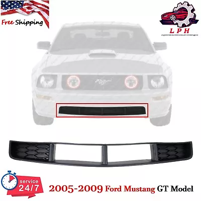 New Front Center Lower Bumper Cover Grille For 2005-2009 Ford Mustang GT Model • $25.33