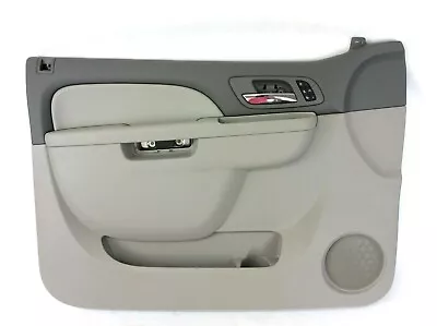 Chevrolet Silverado Tahoe GMC Sierra Front Driver Side Door Trim Panel Titanium • $694.75