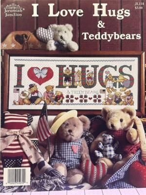 $4.99 • Buy JEREMIAH JUNCTION Counted Cross Stitch Chart  - I LOVE HUGS