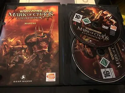 Warhammer Mark Of Chaos Gold Edition Pc Game • £6.99