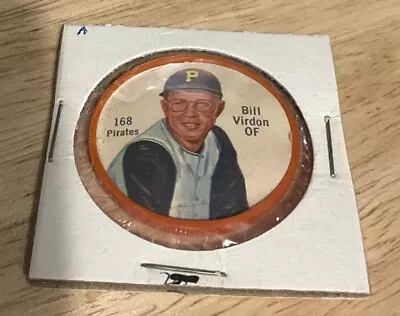 1962 Salada Tea Baseball Coin Bill Virdon Pittsburgh Pirates • $15
