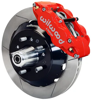 $1949.99 • Buy Wilwood Disc Brake Kit,front,58-70 Impala For Cpp 2  Drop Spindle,13  Rotors,red