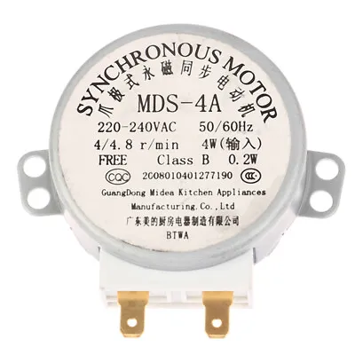 MDS-4A 220V Micro Turntable Synchronous Tray Motor Microwave Oven Accessorie  KY • £4.87