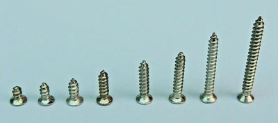 £1.49 • Buy 10-Pack M2 Stainless Steel Countersunk Self Tapping Screws 4-20mm FAST UK SELLER