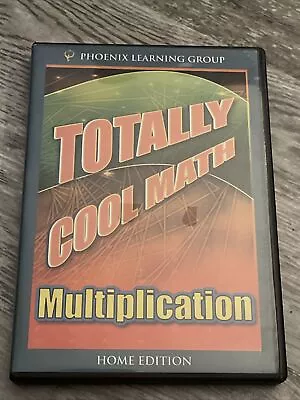 Totally Cool Math Dvd Multiplication Phoenix Learning Group Home Edition • $14.99