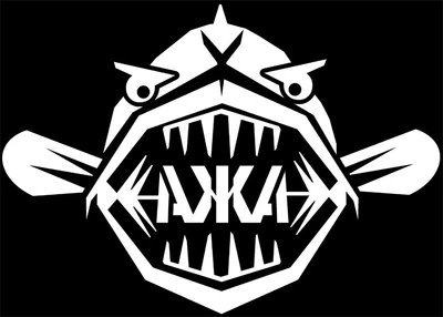 $6 • Buy American Kayak Angler Fishing Decal AKA MADFISH 6.65  X  4.75  Decal Sticker