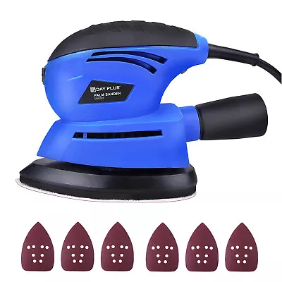 Hand Held Mouse Sanding Machine Tools Electric Tight Corners Sander Angle Base • £19.30