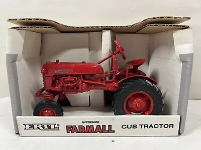 1/16 IH International McCormick Farmall Cub Utility Tractor DieCast New By ERTL • $28