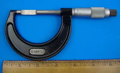 Starrett 486 Blade Micrometer 0-1  .001 • $19.99