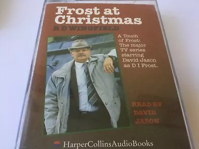 Frost At Christmas: RD Wingfield 2x Cassette Tape Audiobook Read By David Jason • £4.50