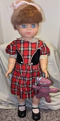 Vintage Horsman Ruthie Playpal Type Doll T27 Big Girl • $9.99