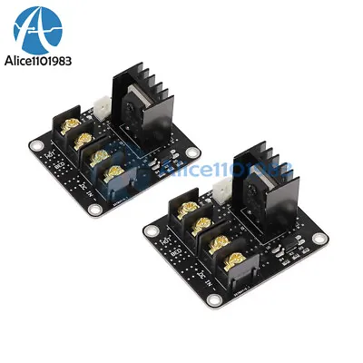 2x MOSFET High Current Load Hot Bed Module 3D Printer Power Expansion Board 24V • $4.58