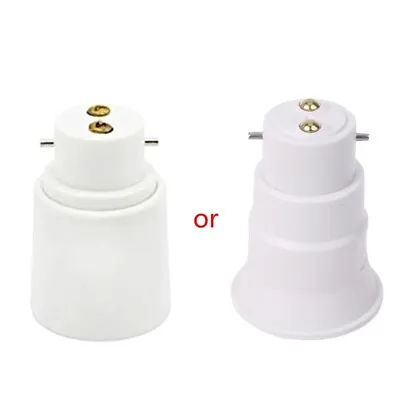 B22 To E27 Lamp Adaptor Connector Light Base Screw Light Bulb Socket Flame Retar • $5.73